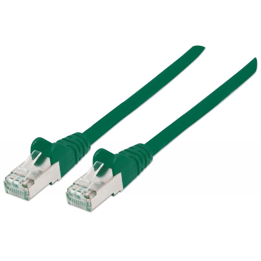 Cavo di rete Patch in rame Cat. 6A Verde SFTP LSZH 0.25m